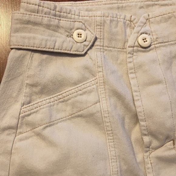 Free People Alpha Utility Denim Mini Skirt Size 0 - Picture 4 of 12